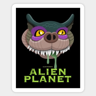 Giree - Alien Planet - No Heart Green Sticker